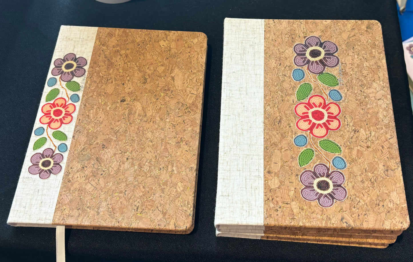 Corkboard notebook