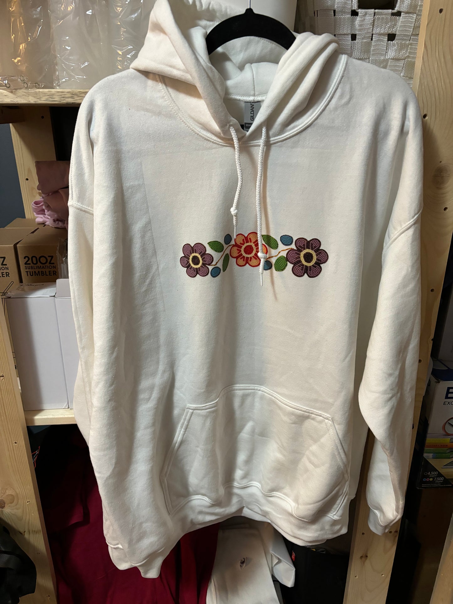 White Hoodie