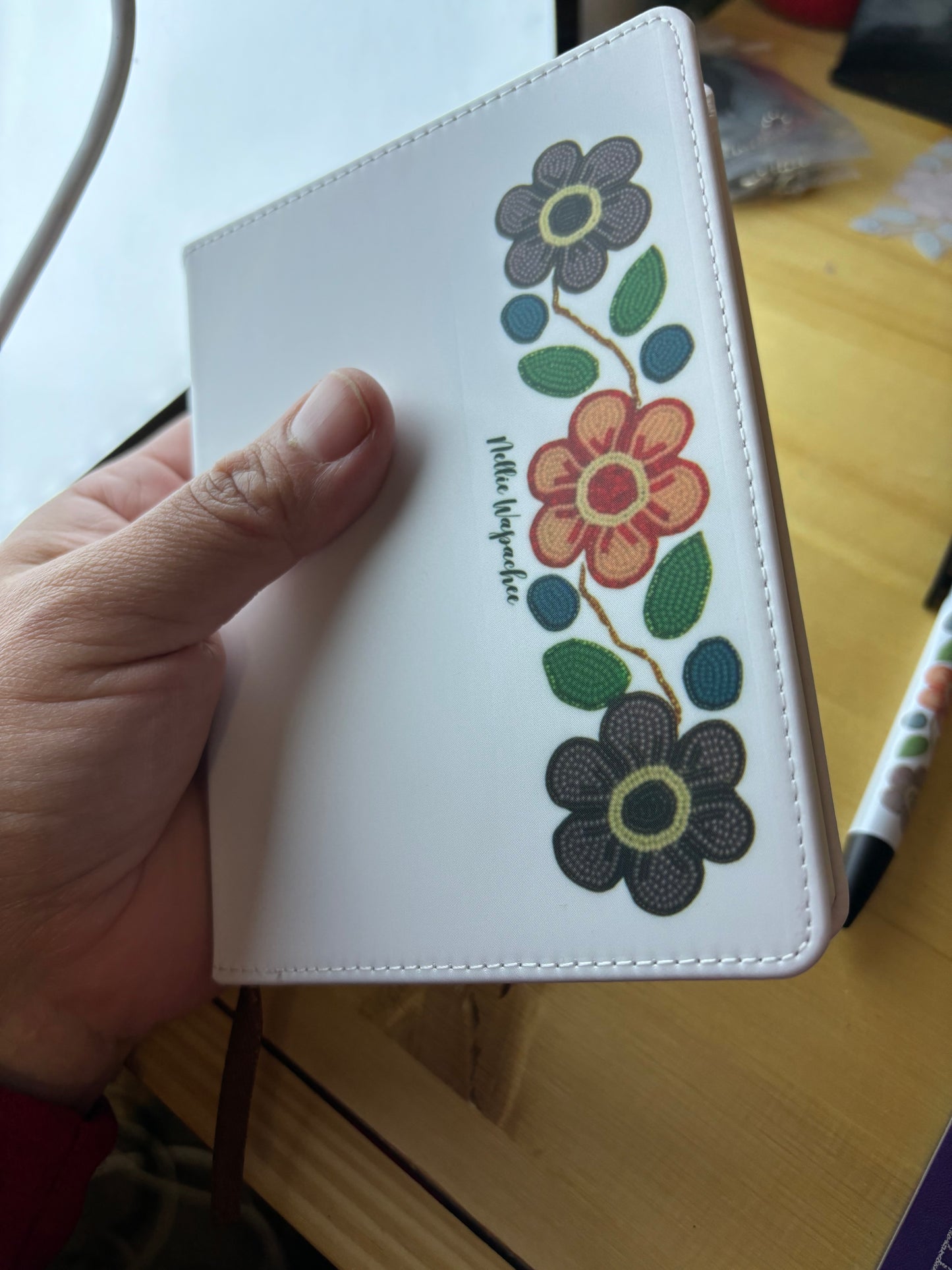 Notebook and pen