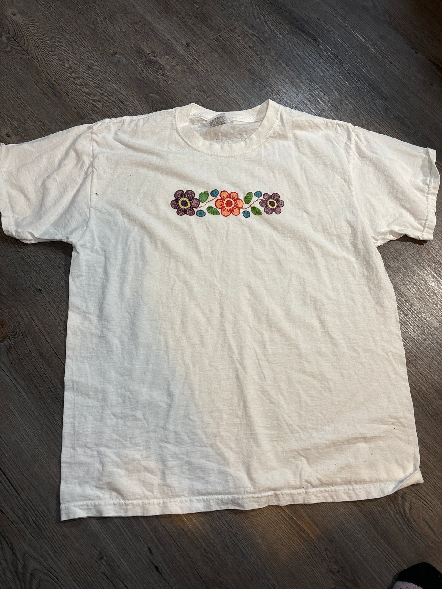 White tshirt design