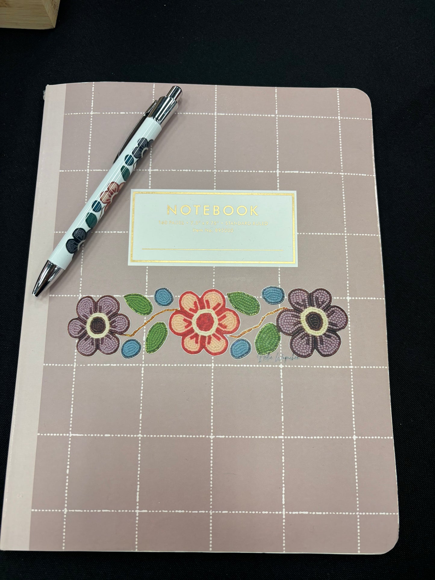 Notebook with pen