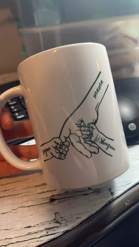 11 oz personalized coffee mug-Personalized (Please read description)