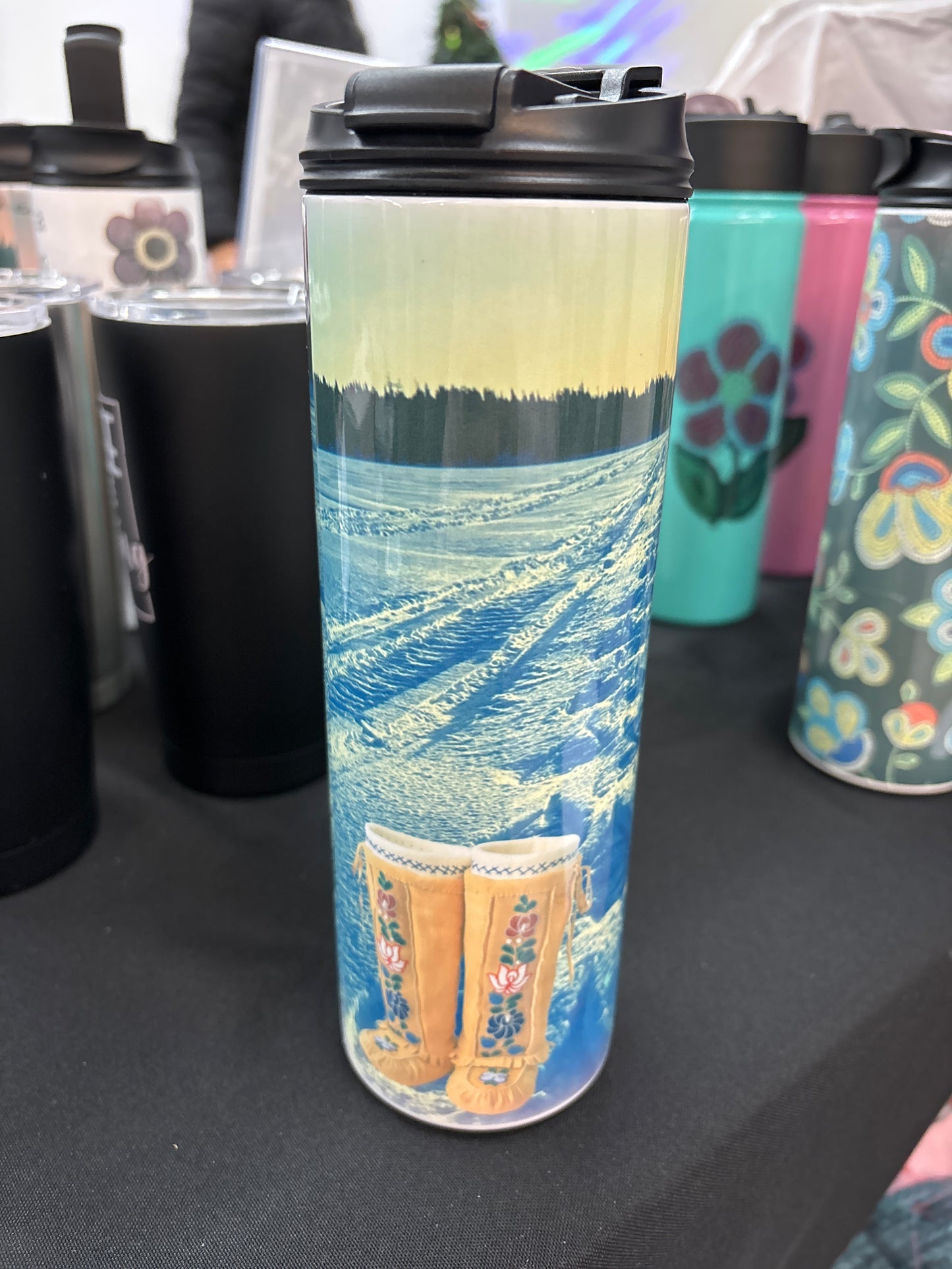 Water bottle tumbler