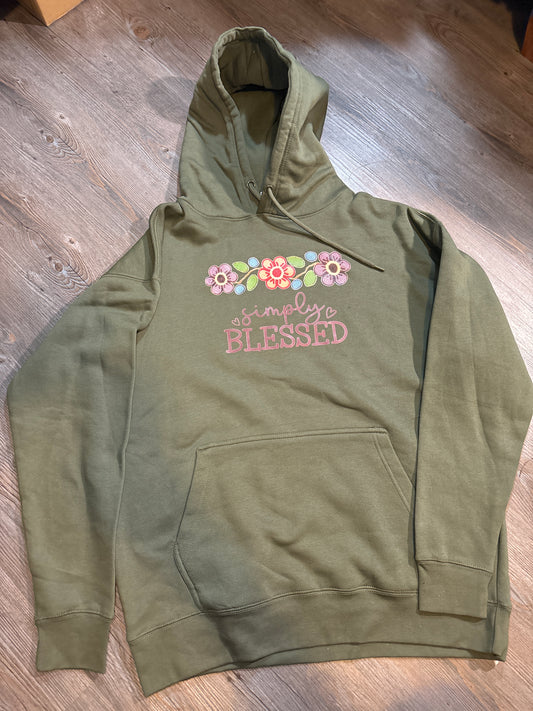 Hoodie hunter green