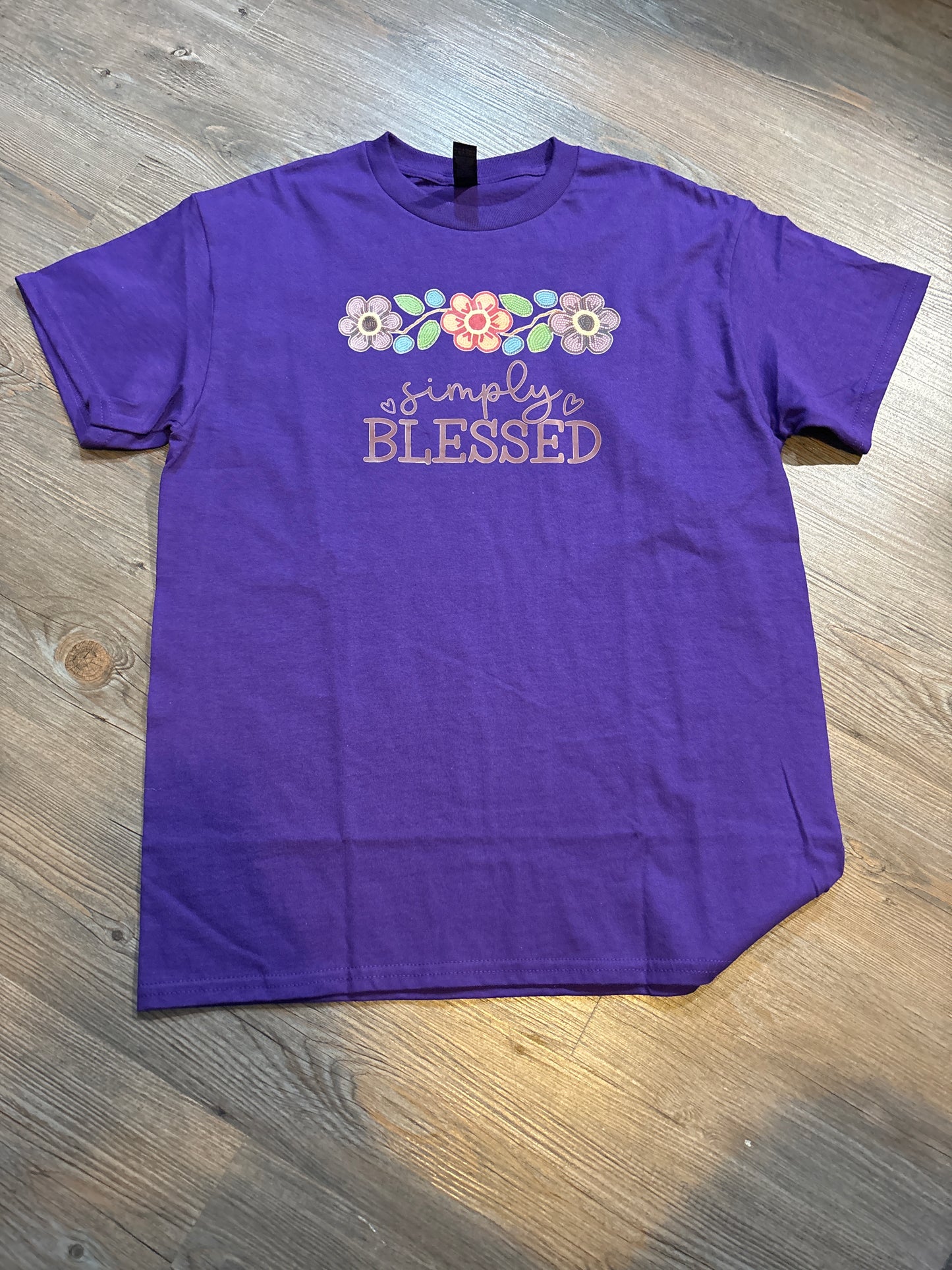 Crewneck dark purple tshirt